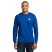 Adult 5.5oz Long Sleeve 100% Cotton Tee  - Vertical Staff Screen Print