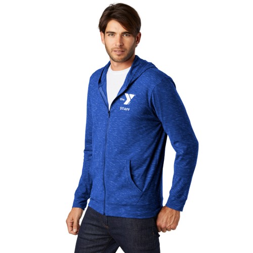 Mens Jersey Full-Zip Hoodie - Screen Print