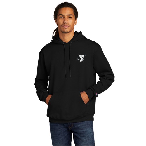 Adult Champion® Powerblend® Pullover Hoodie - Screen Printed