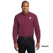 Mens Long Sleeve Easy Care Shirt - Embroidered