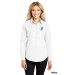 Ladies Long Sleeve Easy Care Shirt - Embroidered