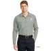 Mens Red Kap® Long Sleeve Industrial Work Shirt- Embroidered w/ Y Logo