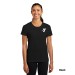 Ladies Tri-Blend Wicking Scoop Neck Raglan Tee - Screen Print 