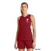 Women's Sleeveless Colorblock V-Neck - Screen Print 
