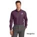 Mens Brooks Brothers® Tall Size Wrinkle-Free Stretch Nailhead Shirt - Embroidered Y Logo