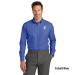 Mens Brooks Brothers® Tall Size Wrinkle-Free Stretch Nailhead Shirt - Embroidered Y Logo
