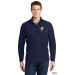Mens Tall Size Sport-Wick® Stretch 1/2-Zip Pullover - Embroidered