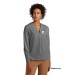 Women's Brooks Brothers® Open-Neck Satin Blouse- Embroidered Y Logo