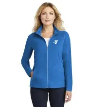 Ladies Full Zip Microfleece - Embroidered
