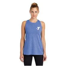 Ladies Tri-Blend Wicking Tank - Screen Print 