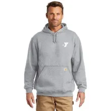 Adult Carhartt ® Midweight Hooded Pullover Sweatshirt - Screen Printed  