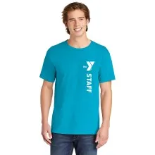 Adult Heavy Weight RingSpun 6.1oz Garment Dyed 100% Cotton Tee  - Screen Printed