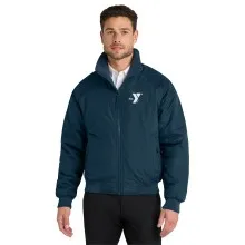 Adult Lined Bomber-Style Jacket - Screen Printed